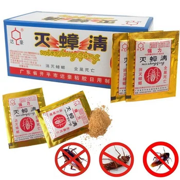

1PCS/Lot Effective Killer Cockroach Powder Bait Special Insecticide Bug Beetle Cucaracha Medicine Insect Reject Pest Control