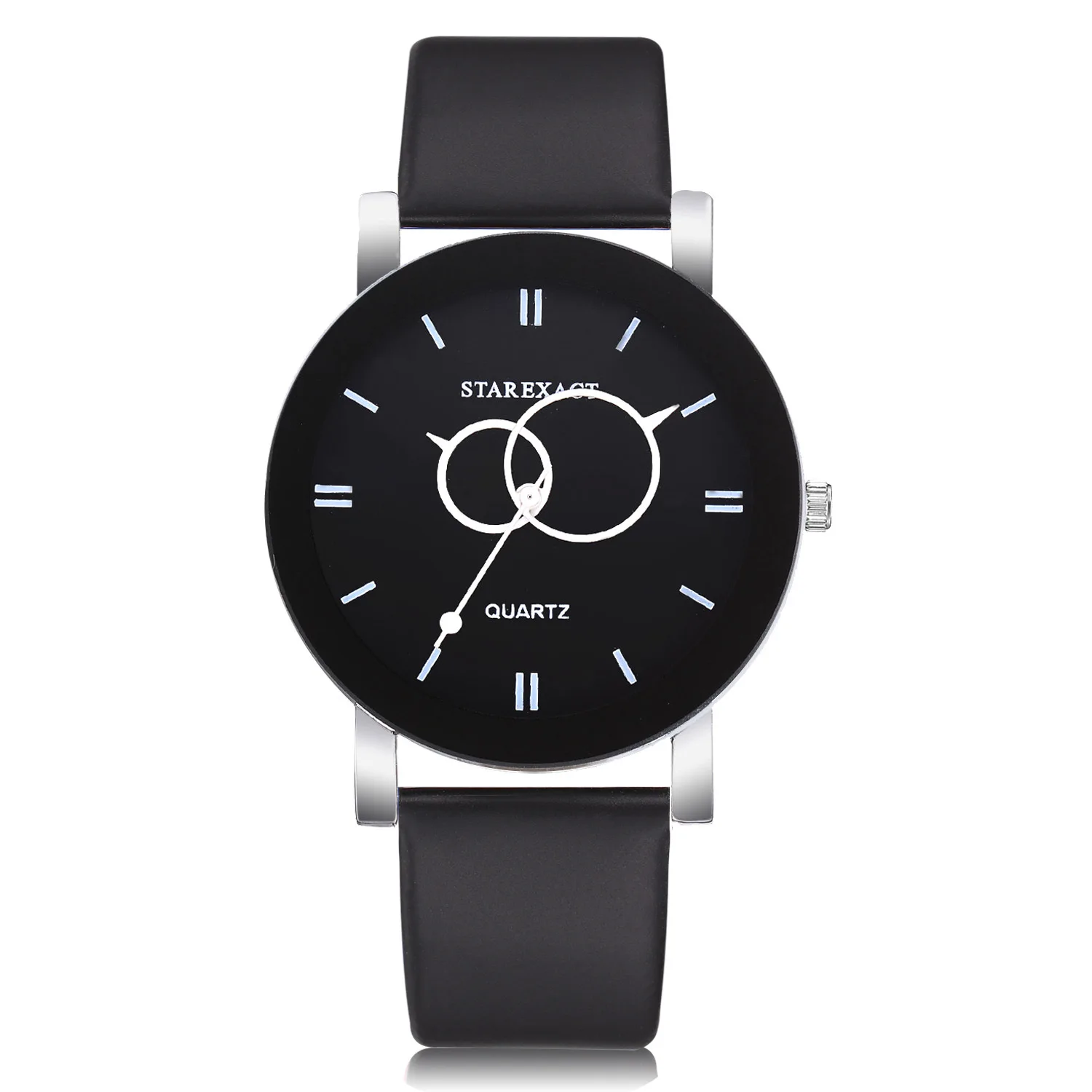 

Hot Selling Simple Cool Harajuku-Style Students Quartz Watch Trending Casual Couple Watch