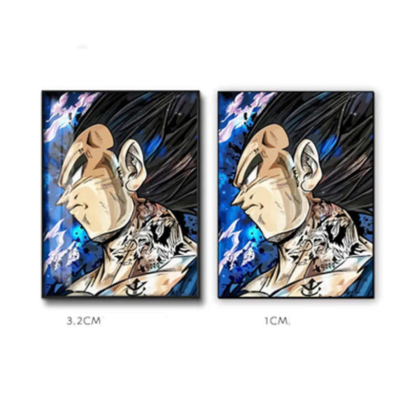 

Dragon Ball Animation Poster Ultra Narrow Aluminum Alloy Frame Fine Side Industrial Wind Living Room Triple Decor Painting M2315