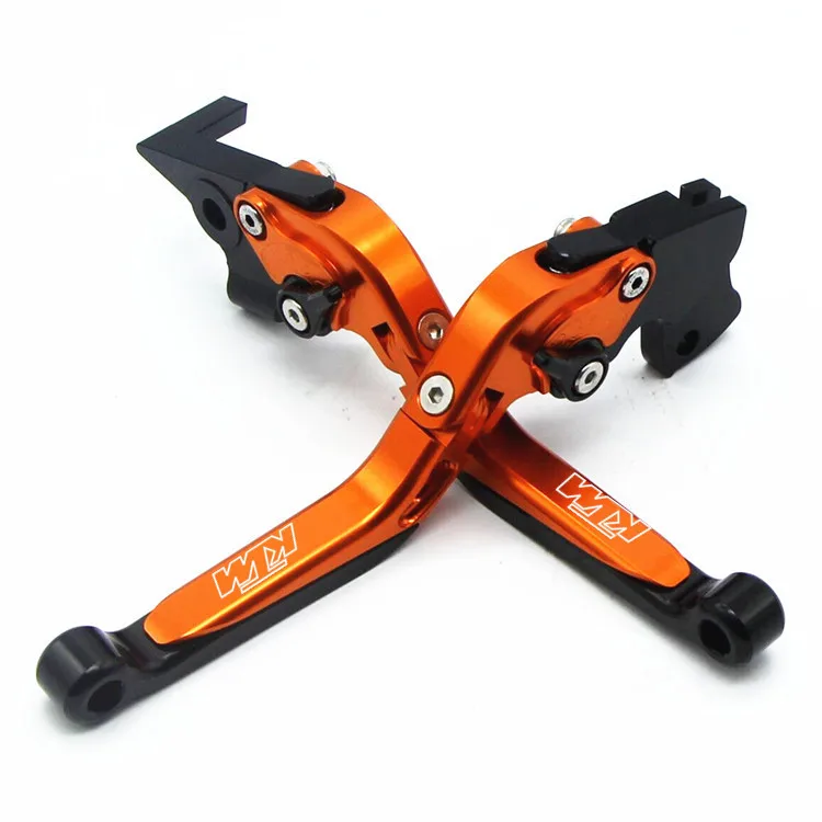Для KTM duke 125 200 390 duke 2013 Мотоцикл Регулируемый Складной Выдвижная сцепные рычаги - Цвет: Orange