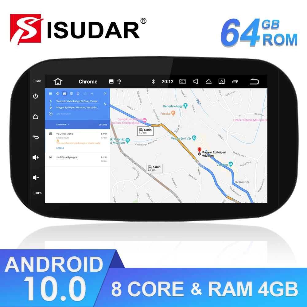 Isudar 1 Din Авто Радио Android 10 для Mercedes/Benz/SMART 2016 CANBUS автомобильный мультимедийный плеер