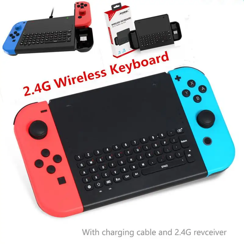 

HobbyLane 2.4G Wireless Game Keyboard for Nitendo Switch Game Host Console d35
