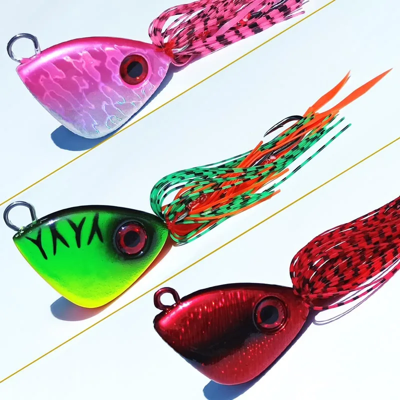 150 г резиновая джиг голова с рыболовной приманкой юбка Свинцовые Приманки из