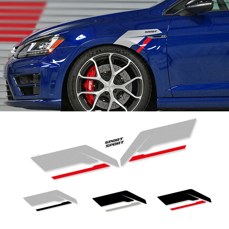 Neue Auto Aufkleber Auto Aufkleber Vinyl Körper Seiten FÜR Audi A3 RS3 Auto  Film Sport Racing Spezielle Dekorative Zubehör - AliExpress