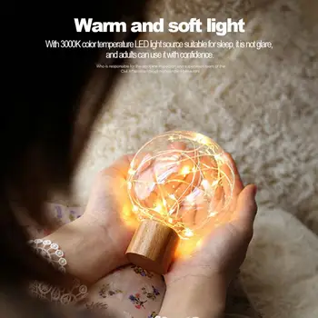 

Round Table Lamp USB Rechargeable Baby Stroller Reading Light Illuminate Desk Lamp Round Night Light Touch Switch Flexible