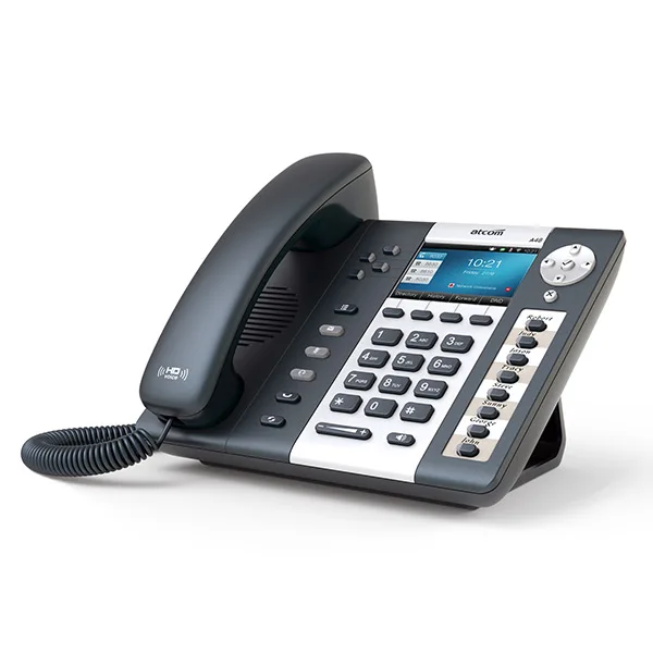 

10pcs/lot ATCOM A48 VoIP phone with 32 SIP accounts Management Level Gigabit telephone