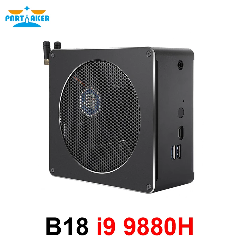 Игровой Мини ПК i9-9880H 8 ядер 16 ниток 2 * DDR4 2666 МГц 2 * M.2 Nuc Windows 10 Pro Linux настольный компьютер AC Wifi DP HDMI Игровой Мини ПК i9-9880H 8 ядер 16 ниток 2 * DDR4 2666 МГц 2 * M.2 Nuc Windows 10 Pro Linux настольный компьютер AC Wifi DP HDMI