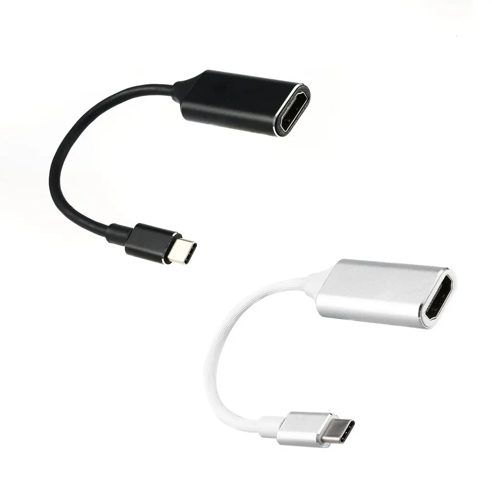 4k Ultra HD USB 3,1 USB-C type C к HDMI HDMI-A F-адаптер HDTV ключ Кабельный адаптер-переходник для MacBook для Lumia950XL