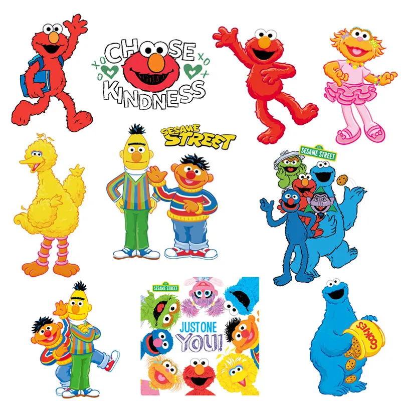 

Iron on Cute Patches for Kids Clothes DIY T-shirt Applique Heat Transfer Vinyl Patch Stickers iron on transfers for clothing F