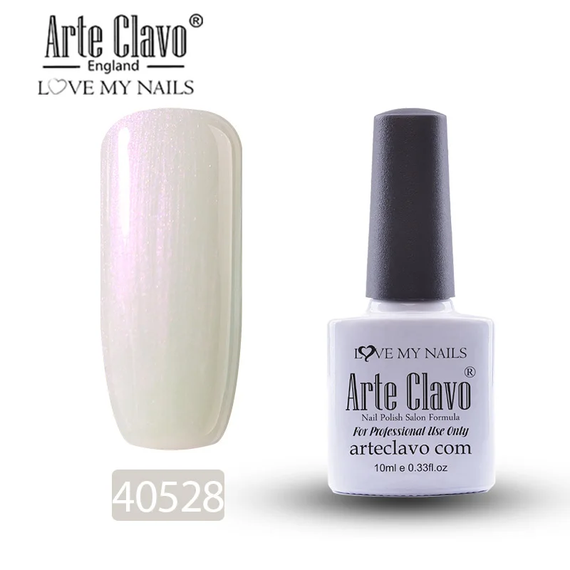 40528 Arte Clavo Гель-лак для ногтей дизайн УФ 10 пилка для ногтей длительный Гель-лак Lucky розовый цвет Гибридный гвоздь искусство - Цвет: 40528