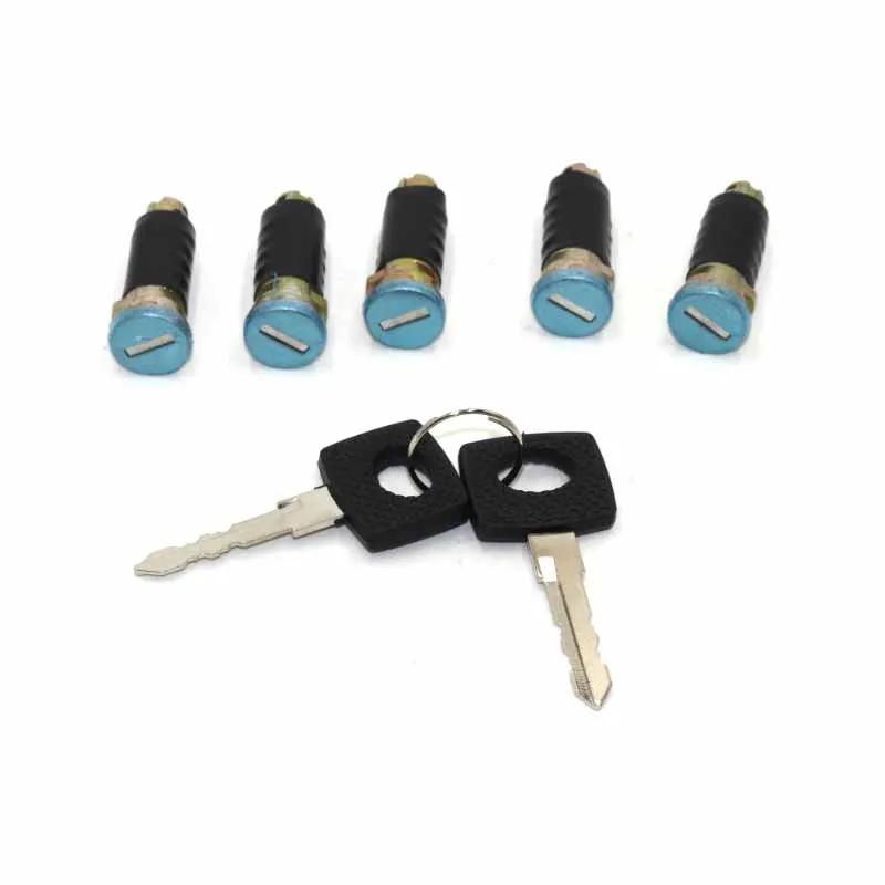 5 lock Автомобильный Дверной замок с одной ручкой 2 одни и те же ключи 6707600205 для Мерседес Бенц Вито W638 - Цвет: 5 lock