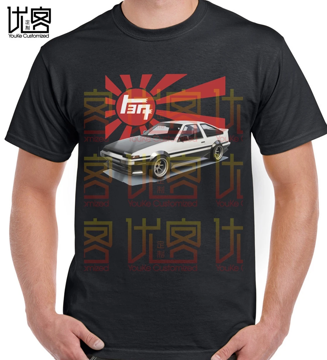 Футболка для Toyota AE86 Corolla Levin Sprinter Trueno JDM | Мужская одежда