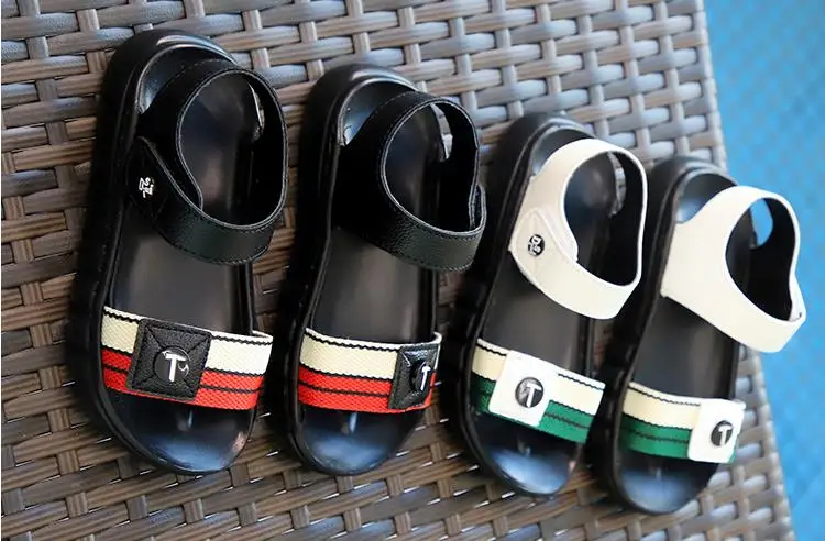 Детские пробковые сандалии; обувь для маленьких девочек; летние тапочки для мальчиков; дышащие Нескользящие сандалии; модные пляжные сандалии на плоской подошве в римском стиле; детские сандалии