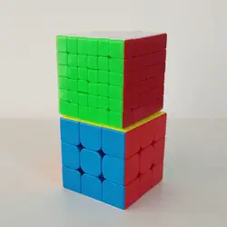 Мини шесть рубиков 6x6 заказ магический куб 5,5 см маленький размер квадратный шесть заказов магический куб