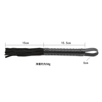 Adult Product For Couples Exotic Accessories Bondage Horse Whip Sex Spanking Whip Handle Riding Crop Whip 3