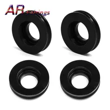 4 шт. 5 мм прокладки радиальные тормозные суппорты черный для Yamaha R1 R6 GSXR Kawasaki ZX6R ZX10R Honda CBR Suzuki Ducati BMW