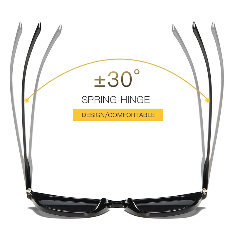 TR90+ поляризационные Мужские Винтажные Солнцезащитные очки в алюминиевой оправе, классический фирменный дизайн, модные солнцезащитные очки для вождения для мужчин/женщин
