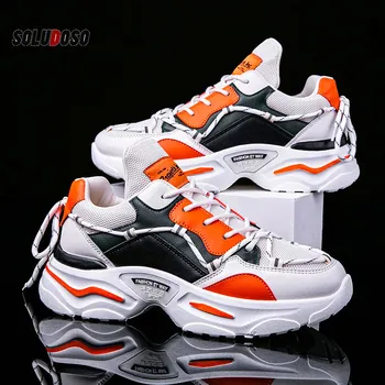 

Men Casual Shoes New Shoes Low-Top Lace-Up Shoes Mesh Breathable Sport Shoes Running Shoes Men Shoes Men's Fasthion Sneakers