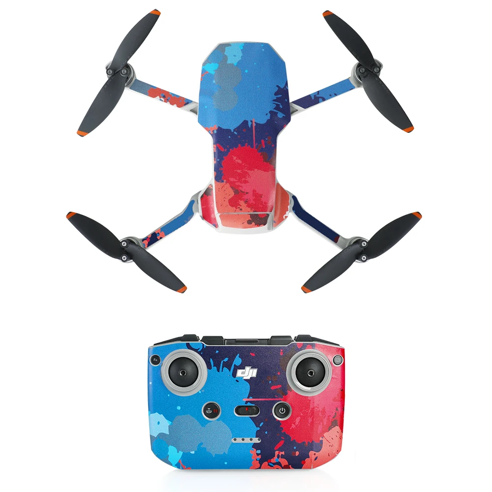 Mavic Mini 2 Protective Film PVC Stickers Waterproof Scratch-proof Decals Full Cover Skin for DJI Mavic Mini 2 Drone Accessories selfie drone Camera Drones