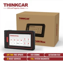 THINKSCAN MAX Car Active Test 28 Reset ECU Coding All System Auto Scanner Diagnostic Tool OBD2 Code Reader PK Launch crp909e