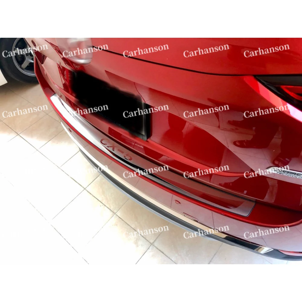 Для Cx5 багажная отделка автомобиля нержавеющая сталь Задний бампер протектор