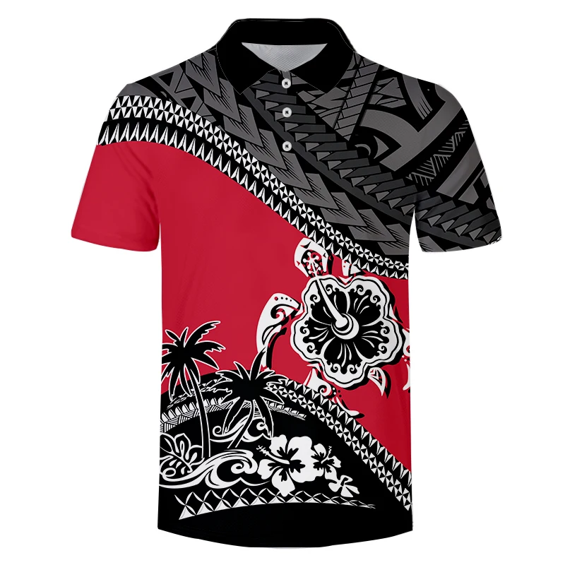 

Летняя дышащая мужская рубашка-поло с коротким рукавом, в стиле хип-хоп