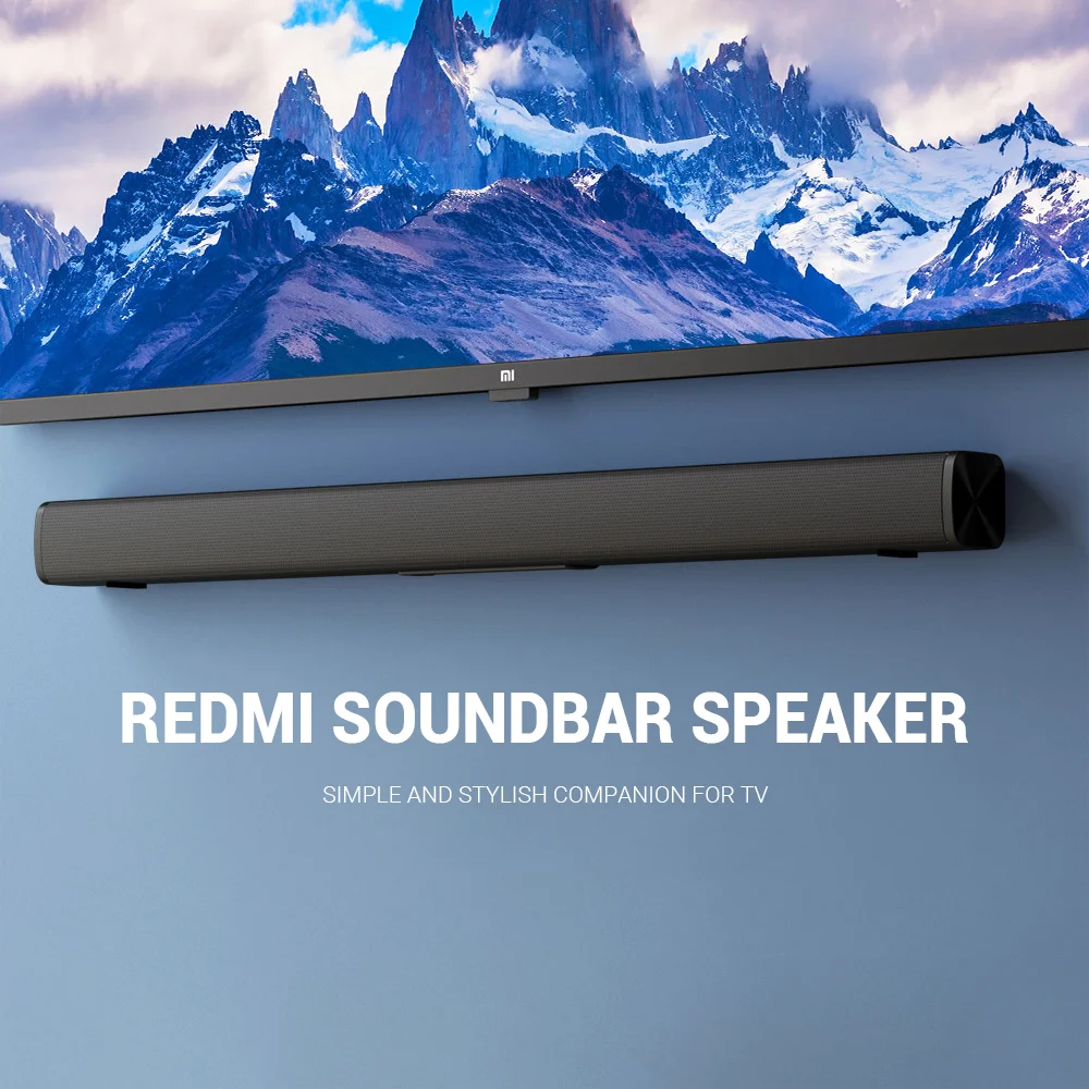 Xiaomi Redmi MDZ - 34 - DA Bluetooth / Wired TV Soundbar Speaker Hi-Fi Sound Wall-mounted / Desktop