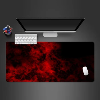 

Red Blood Fast Mouse Pad Advanced PC computer game Mouse Large Padmouse Natural Rubber Lock Edge Game Mouse Pad Tapis De Souris