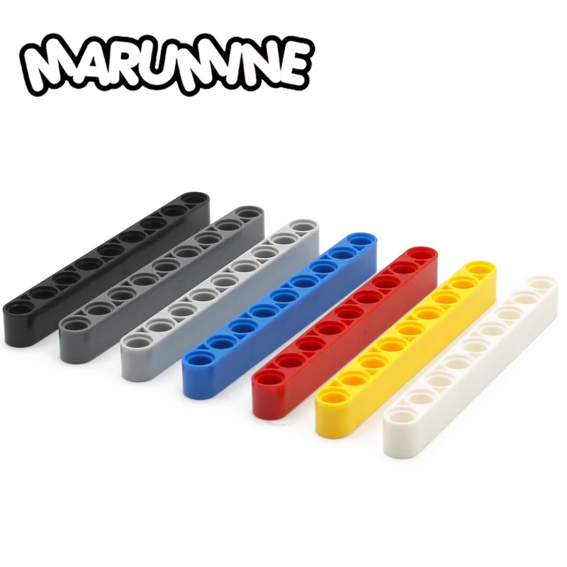 Подъемник MOC Technic 15 шт. 1x9 отверстий Балка сделай сам грузовик поезд кран кирпичная
