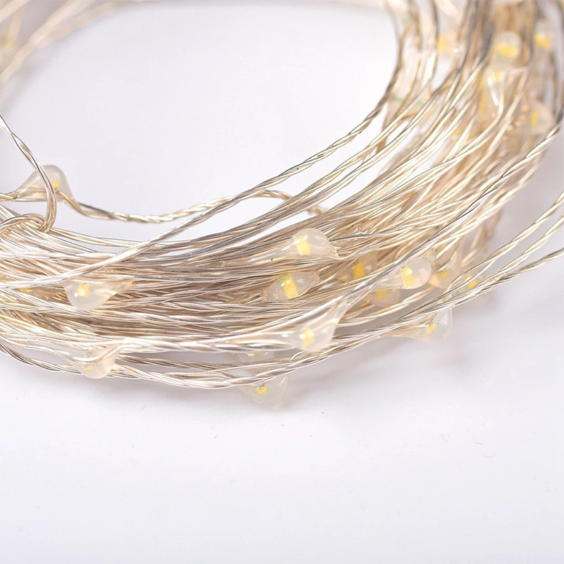 

Copper wire LED String Waterproof Decoration Light RGB 1m 2m 3m Strip Christmas Holiday Party Birthday Decoration