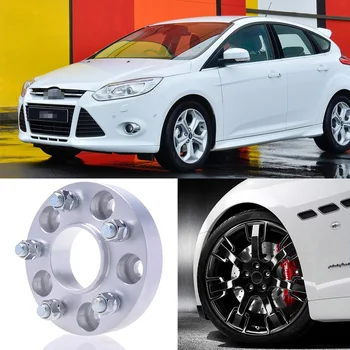 

2pcs 5X108 63.4CB 25mm Car Wheel Spacers Wheel Adapters suitable For ford focus