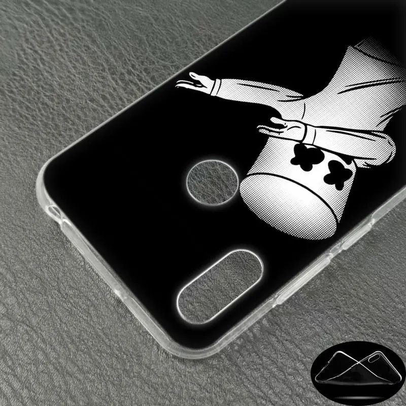 Роскошный мягкий чехол DJ marshmallow для huawei mate 30 20 Lite 10 Pro Y5 Y6 Y7 Pro Y9 Prime Y6 Pro Модный чехол