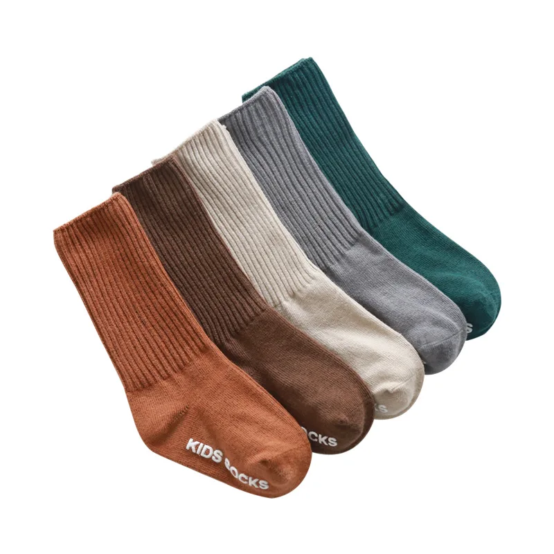 Одежда для малышей плотные детские носки Длинные зимние мягкие теплые