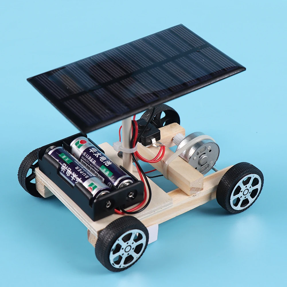 Solar Power Mute Motor Physikalische Lehrmittel Intelligenz DIY Spielzeug 