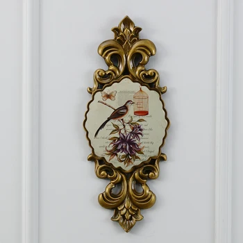 

European Resin Painting Wall Sticker Crafts Home Livingroom Dining Room Wall Hanging Decoration Hotel Office Wall Mural Pendant