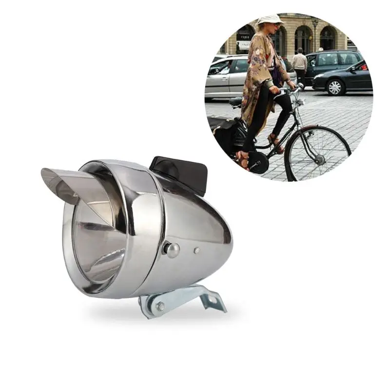 

Retro Bright Classical Cool Bicycle Headlight Vintage Design Bike Metal Case