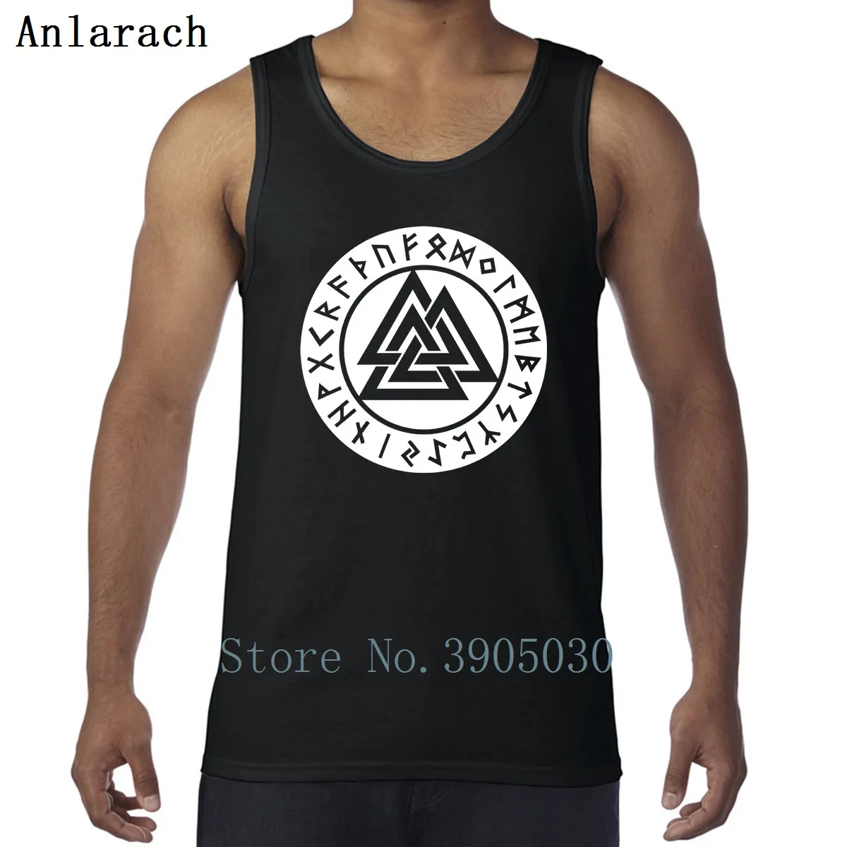 

Valknut Wotan's Knot Runes Odin Walhalla Vests Stylish Personalized Breathable Tank Tops For Men Fit Letters Sunlight Clothing