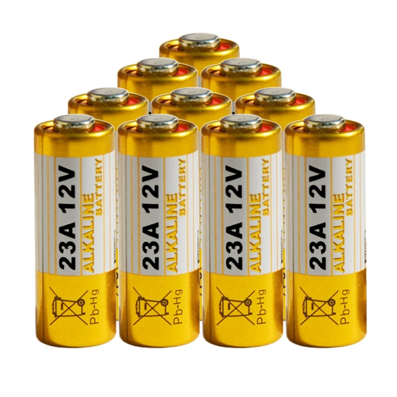 20 шт. 23A 12 В сухая щелочная батарея 23AE 21/23 A23 GA MN21 для колокольчика, автомобильной сигнализации, Walkman, дистанционного управления автомобилем и т. д