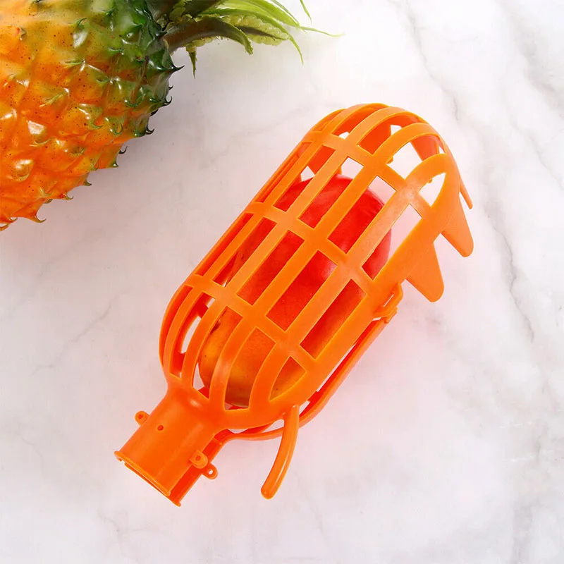 Оранжевый пластиковый инструмент для сбора фруктов, практичный инструмент для садоводства, инструмент для ловли фруктов, предложения