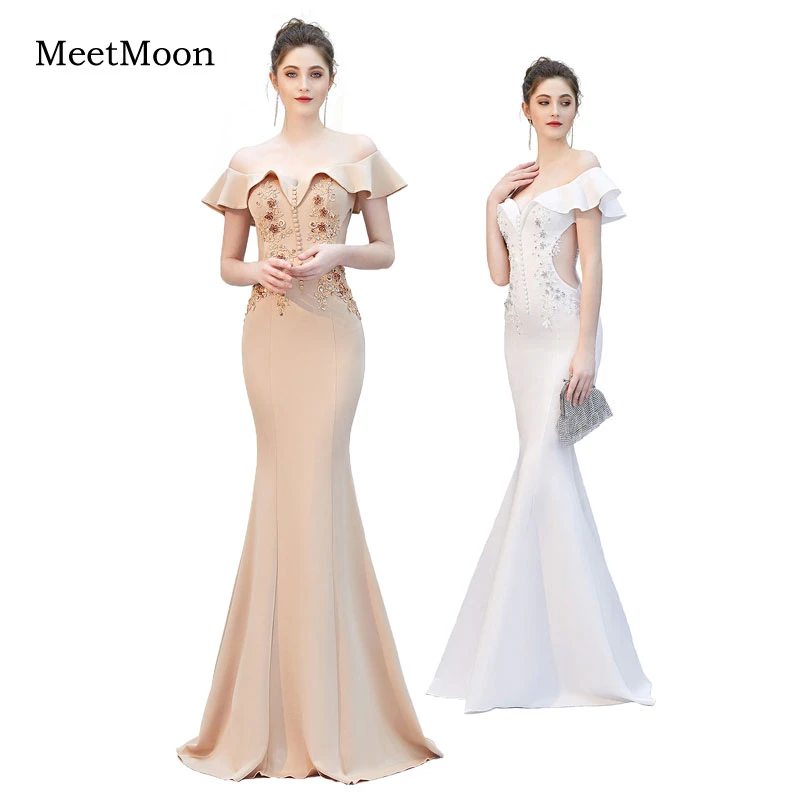 champagne reception dress