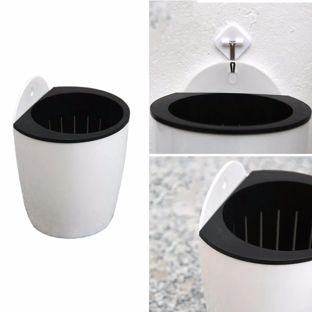 Modern Design Home Wall Hanging Design Flower Pot Round Shape Resin Hydroponics Chlorophytum Potted Flower Pots Dropshipping