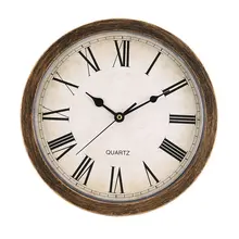 Horloge murale Vintage coffre fort, boîte de rangement secrète, horloge murale coffre fort pour argent bijoux objets de valeur, décoration de la maison