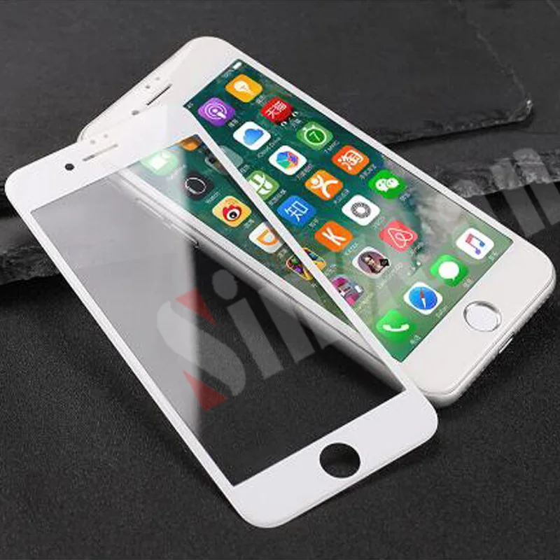 Sinzean 1000 шт для IPHONE 11 Pro MAX/XS/XR 3D мягкая кромка углеродное волокно полное закаленное стекло для IPHONE 678 Plus защита экрана