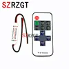 Mini DC12V  Led Controller Dimmer 12A Wireless RF Remote to Control Single Color Strip Lighting 3528 5050 led strip ► Photo 1/4