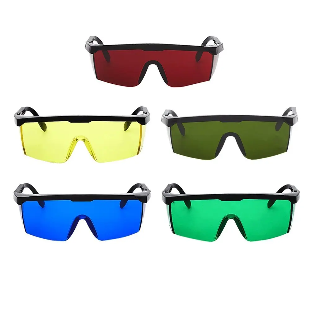 Laser Protective Safety Glasses PC Eyeglass Welding Laser Eyewear Eye Protective Goggles Unisex Black Frame Lightproof Glasses