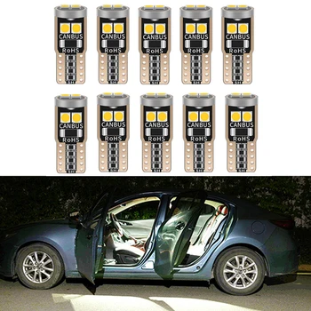 

10x LED Canbus T10 W5W Car LED Light Bulbs For Renault Duster Megane 2 Subaru Forester Legacy Kia KX5 K2 K5 Auto Interior Lamp