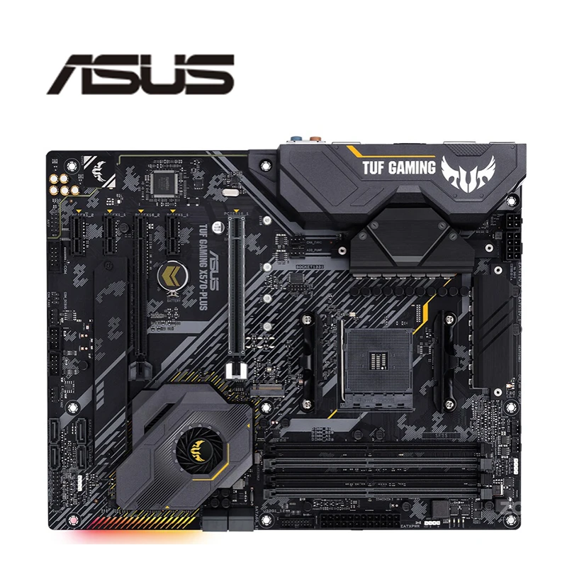 Используется для ASUS TUF GAMING X570 PLUS материнская плата Socket AM4 AMD X570M оригинальная