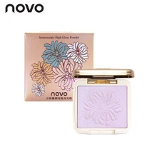 NOVO пудра для макияжа водостойкие минералы мерцающий осветитель контур светящийся набор Хайлайтер с эффектом загара макияжные наборы Косметика