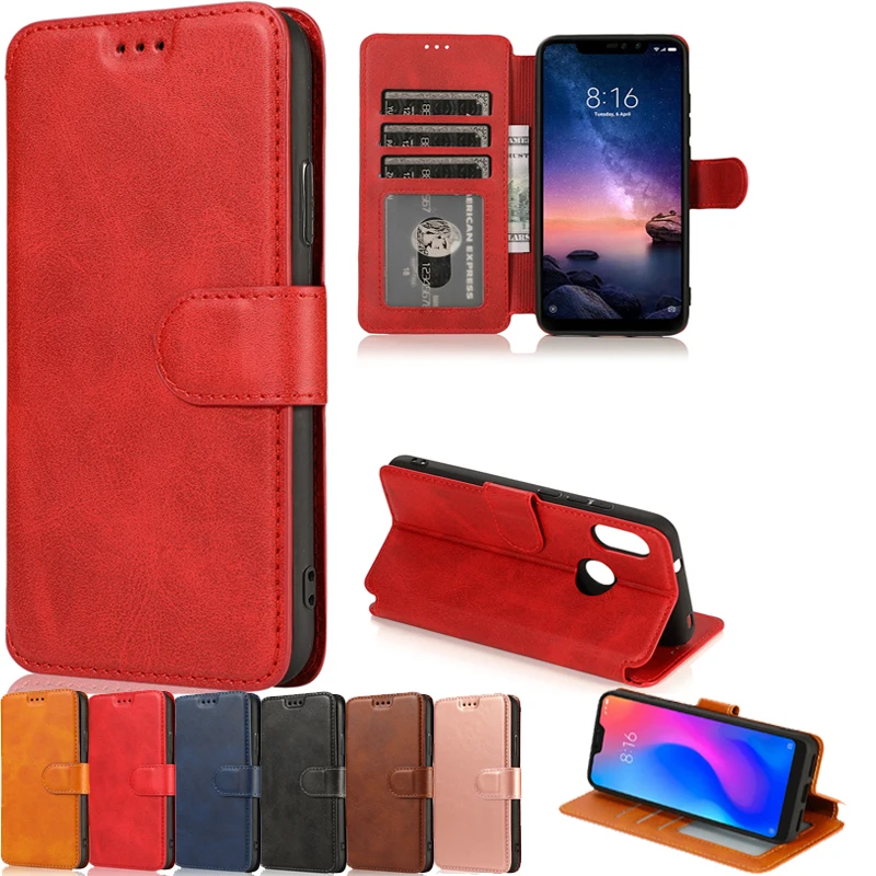 

Leather Flip Wallet Case For Huawei P20 Pro Cover Fashion Phone Silicone Magnetic Card fitted Case For Huawei P20 Pro Case Capa