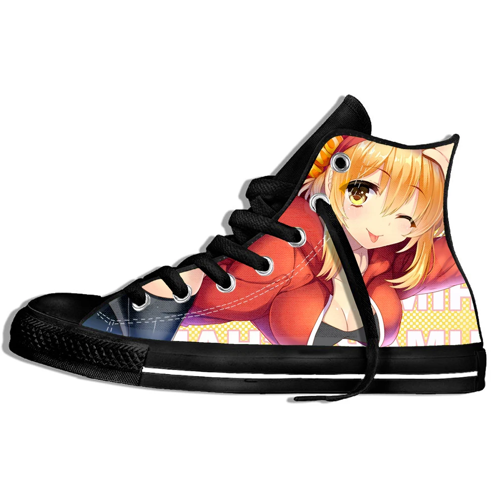 Doma Umaru 3 Прогулочные парусиновые ботинки; дышащая обувь в стиле аниме Himouto Umaru-chan Doma; милые повседневные спортивные классические кроссовки для костюмированной вечеринки - Цвет: Doma Umaru 3